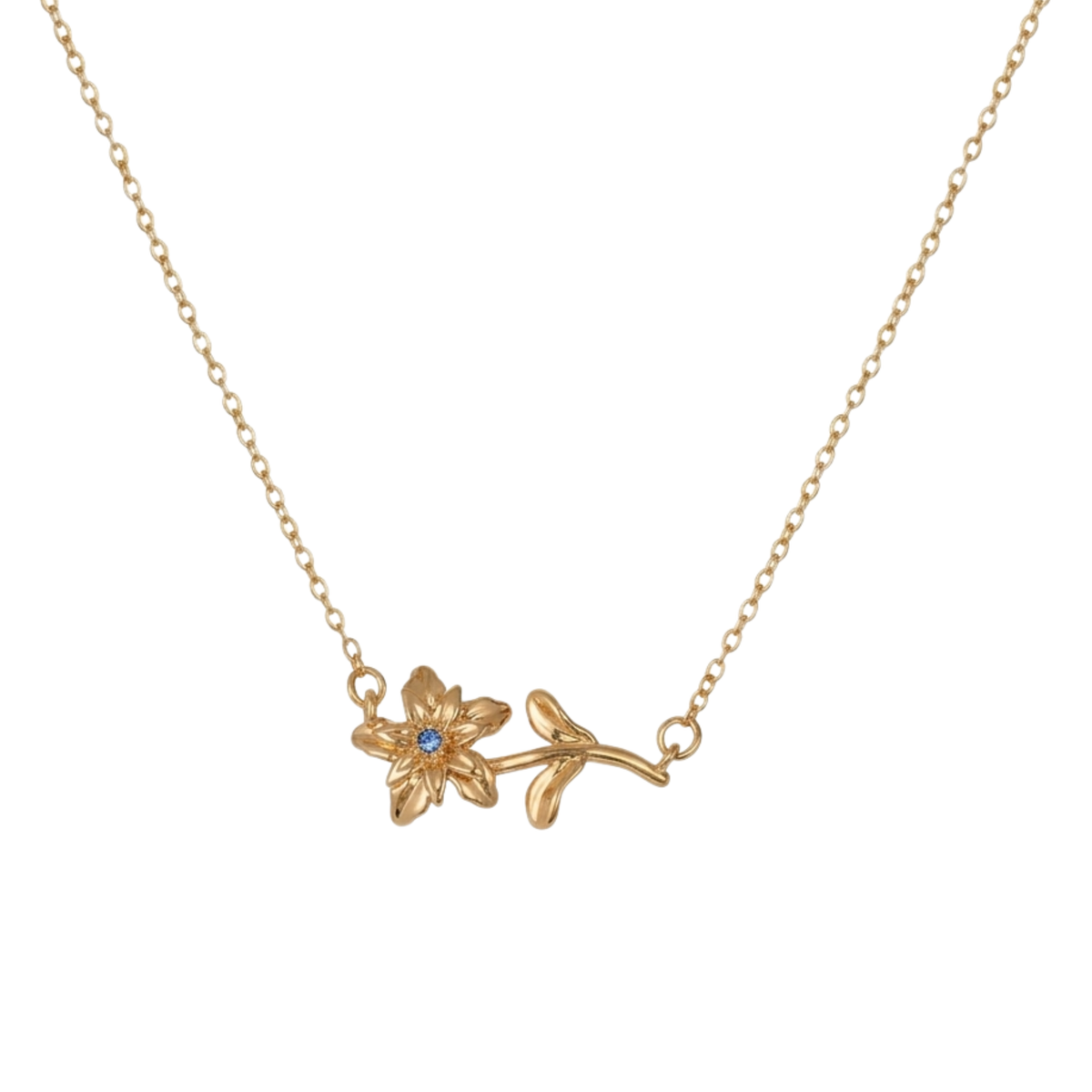 Birth Flower Necklace