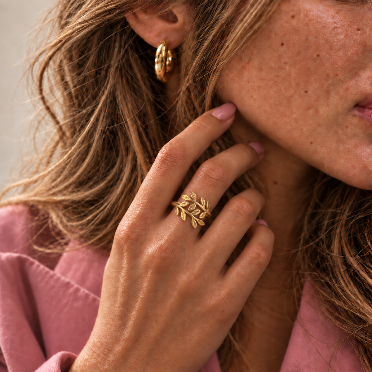 Olive Leaf Ring