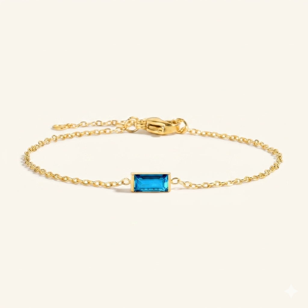 Qamar Rayhan Birthstone Bracelet