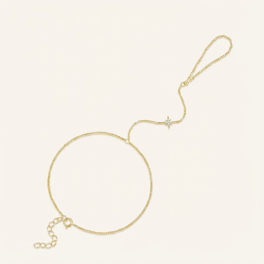 Crystal Star Hand Chain
