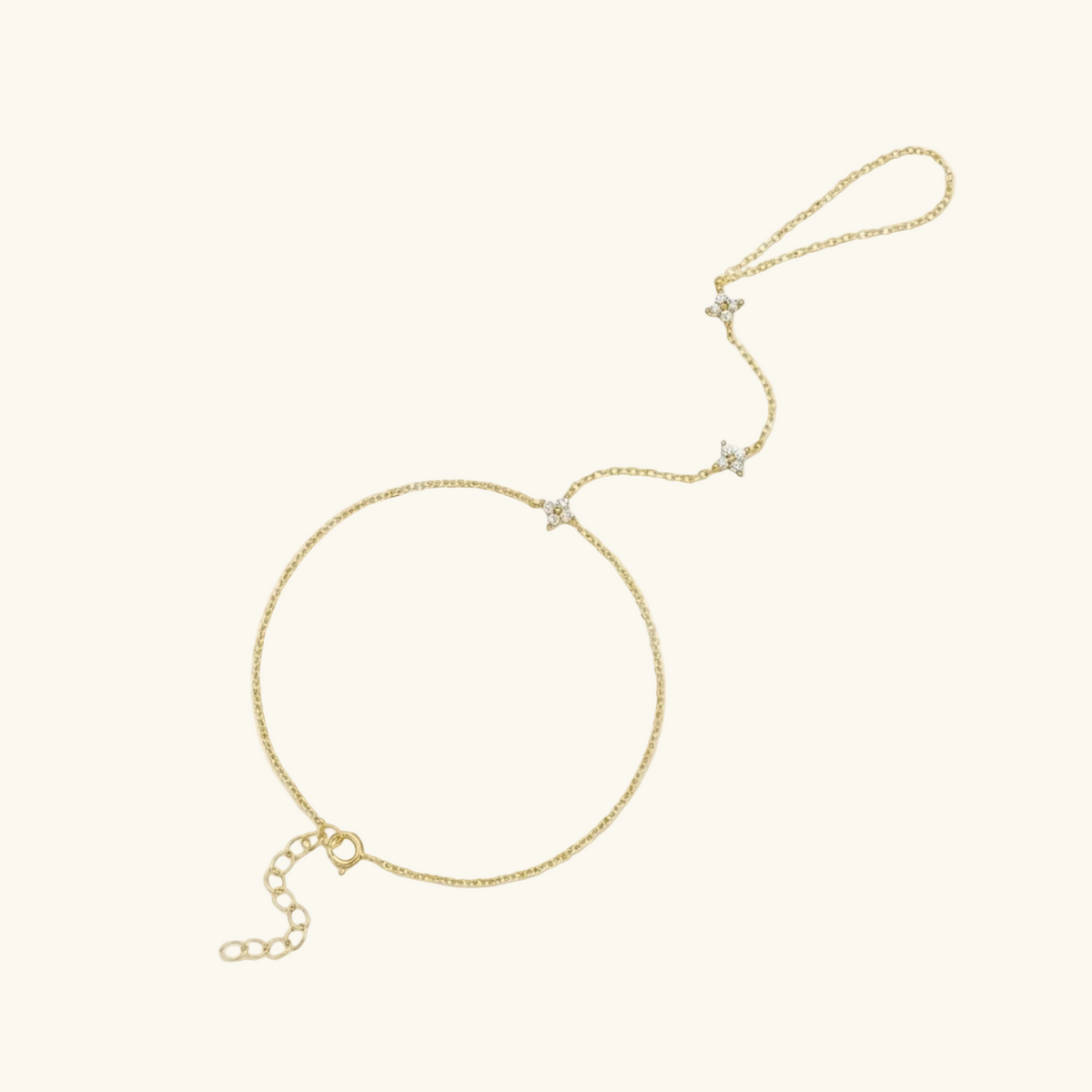 Crystal Star Hand Chain