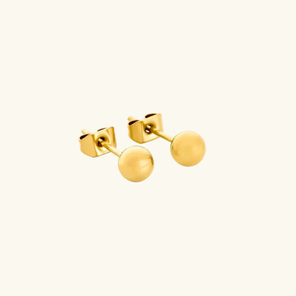 Classic Ball Stud Earrings