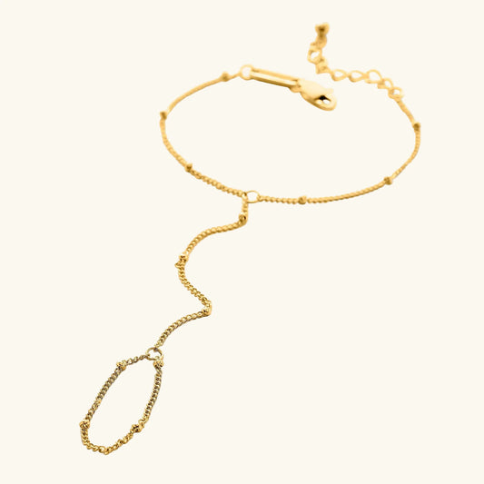 Fine Bead Hand Chain