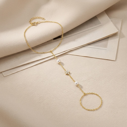 Pearl Star Hand Chain