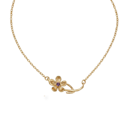 Birth Flower Necklace