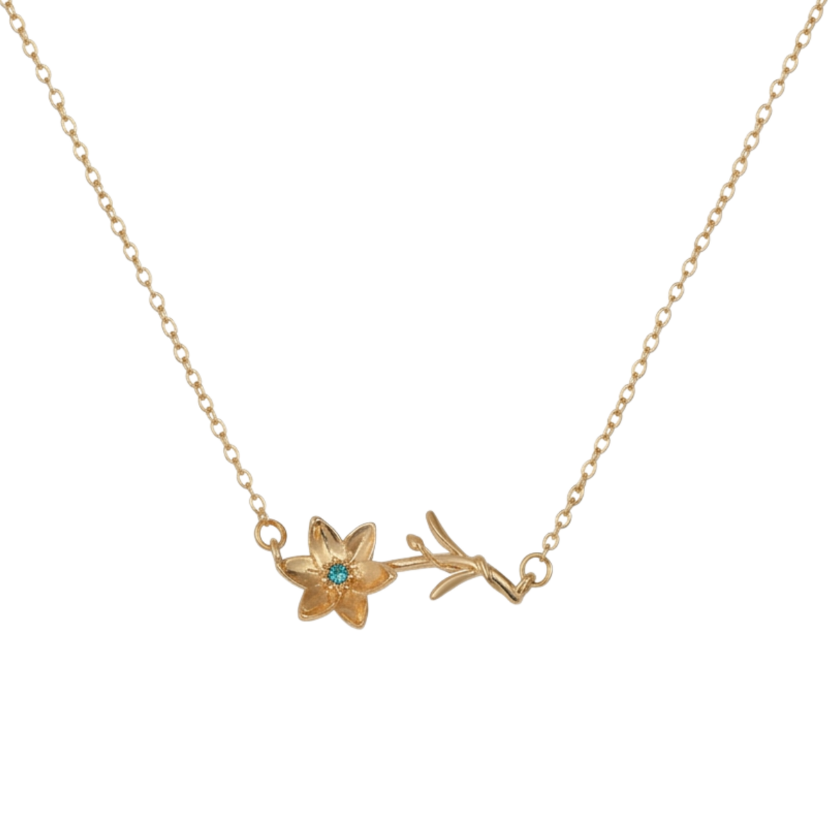 Birth Flower Necklace