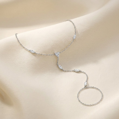 Marquise Crystal Hand Chain