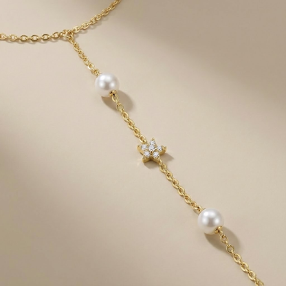 Pearl Star Hand Chain