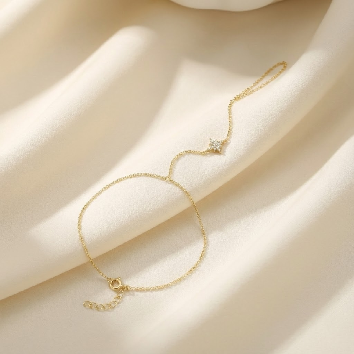 Crystal Star Hand Chain