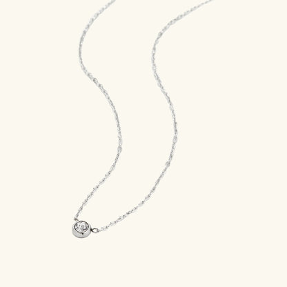 Minimal Bezel Necklace
