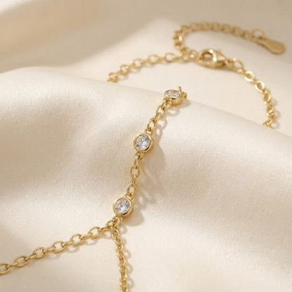 Orivelle Crystal Hand Chain
