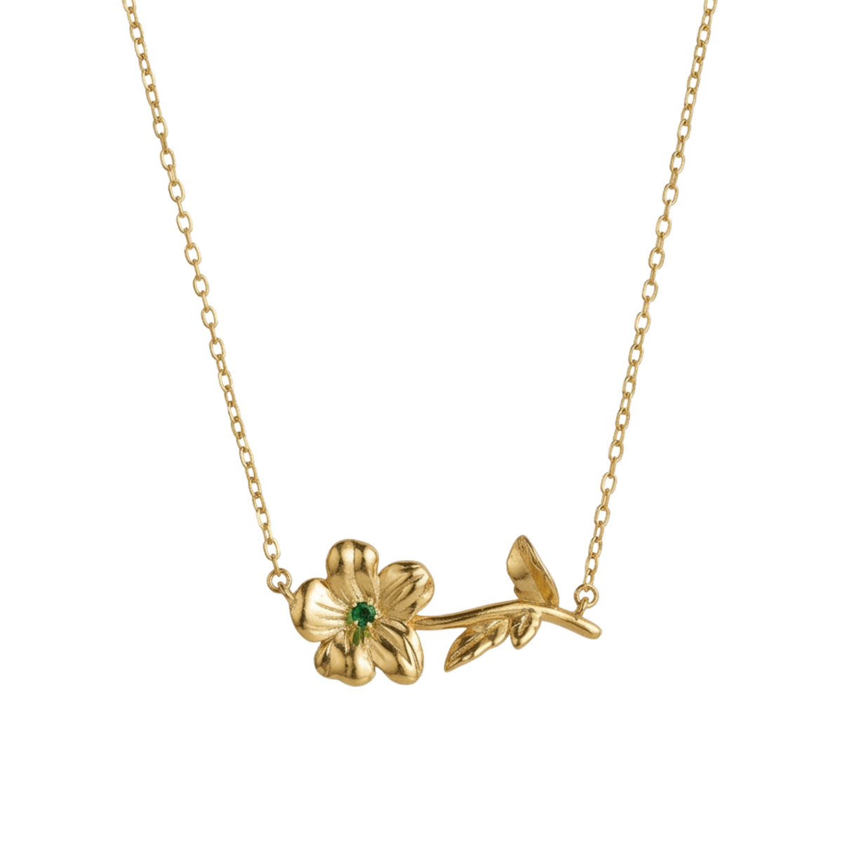Birth Flower Necklace