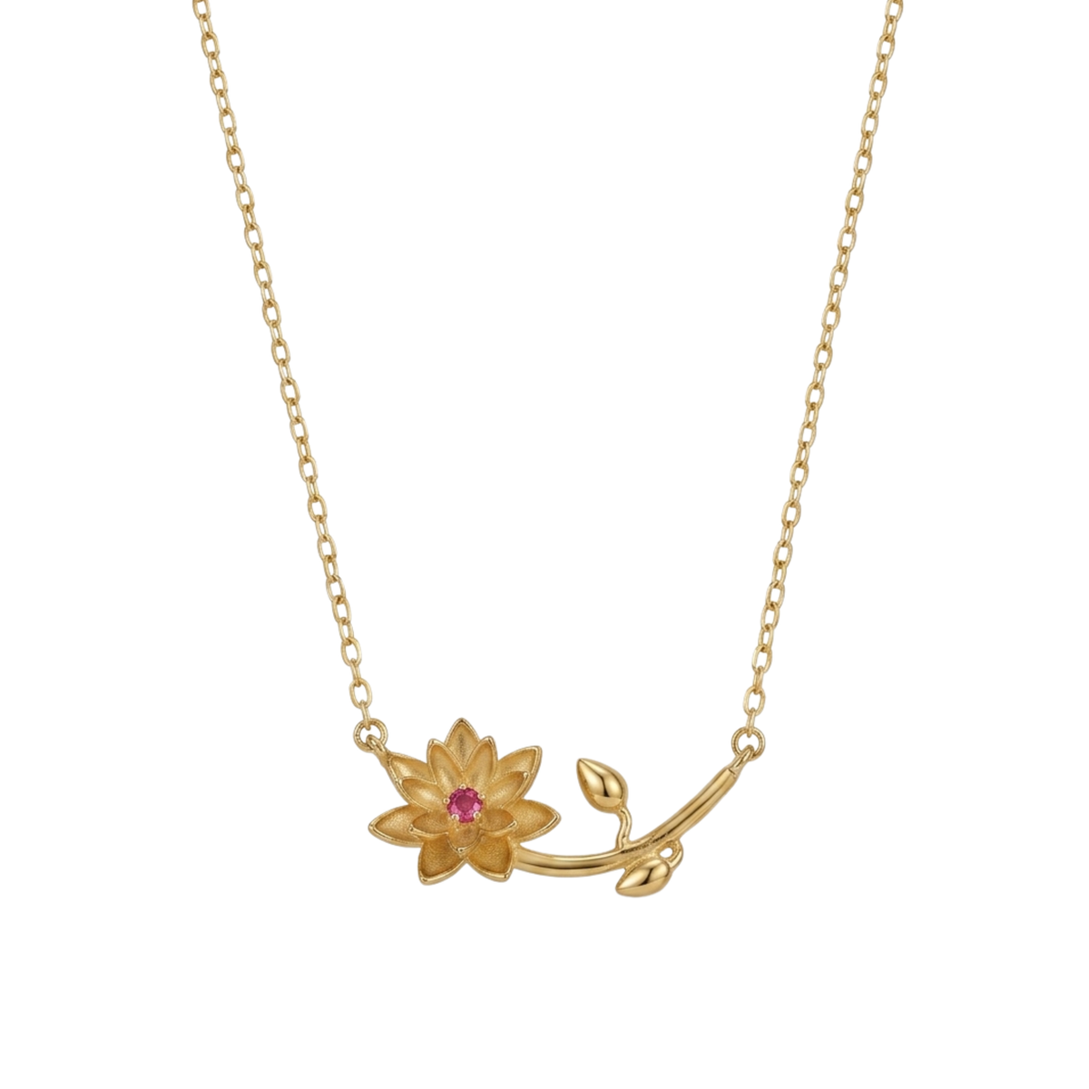 Birth Flower Necklace