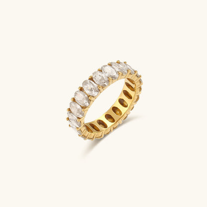 Oval Eternity Ring