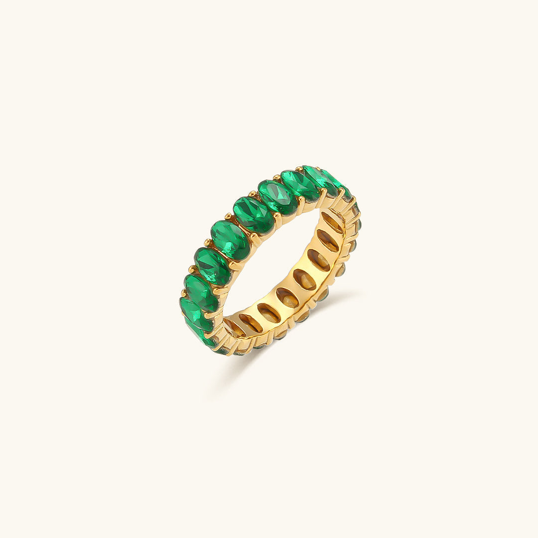 Oval Eternity Ring