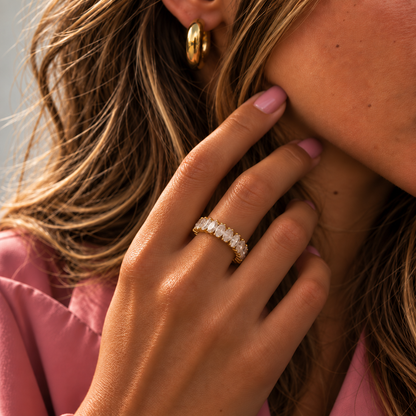 Oval Eternity Ring