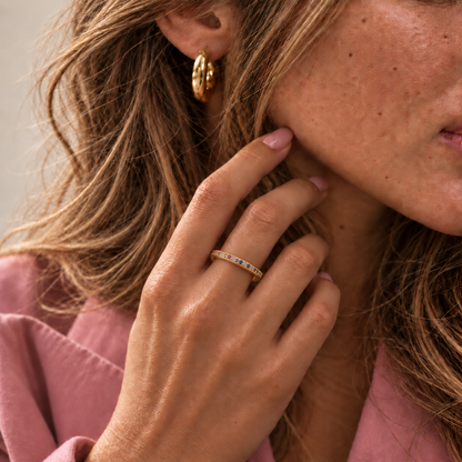 Krystal Line Ring