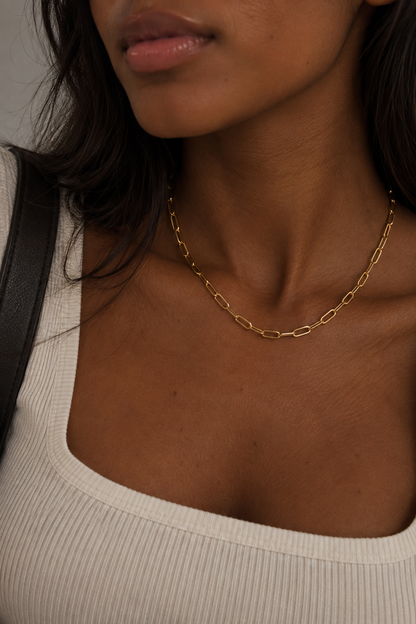 Paperclip Chain Necklace