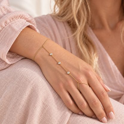 Crystal Station Hand Chain