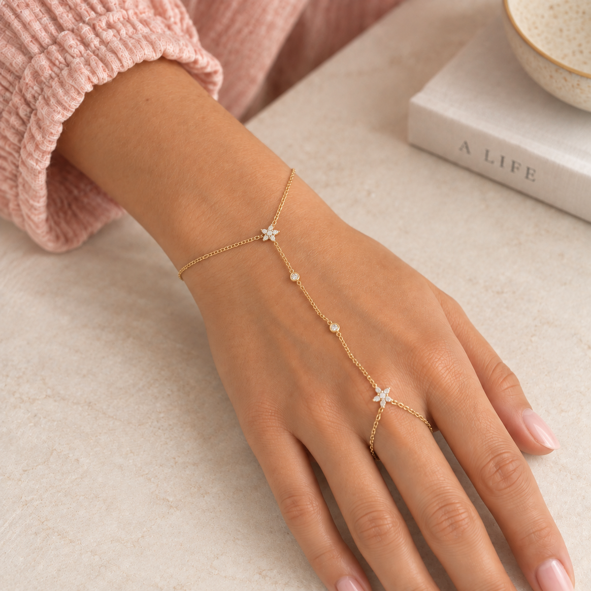 Starline Crystal Hand Chain