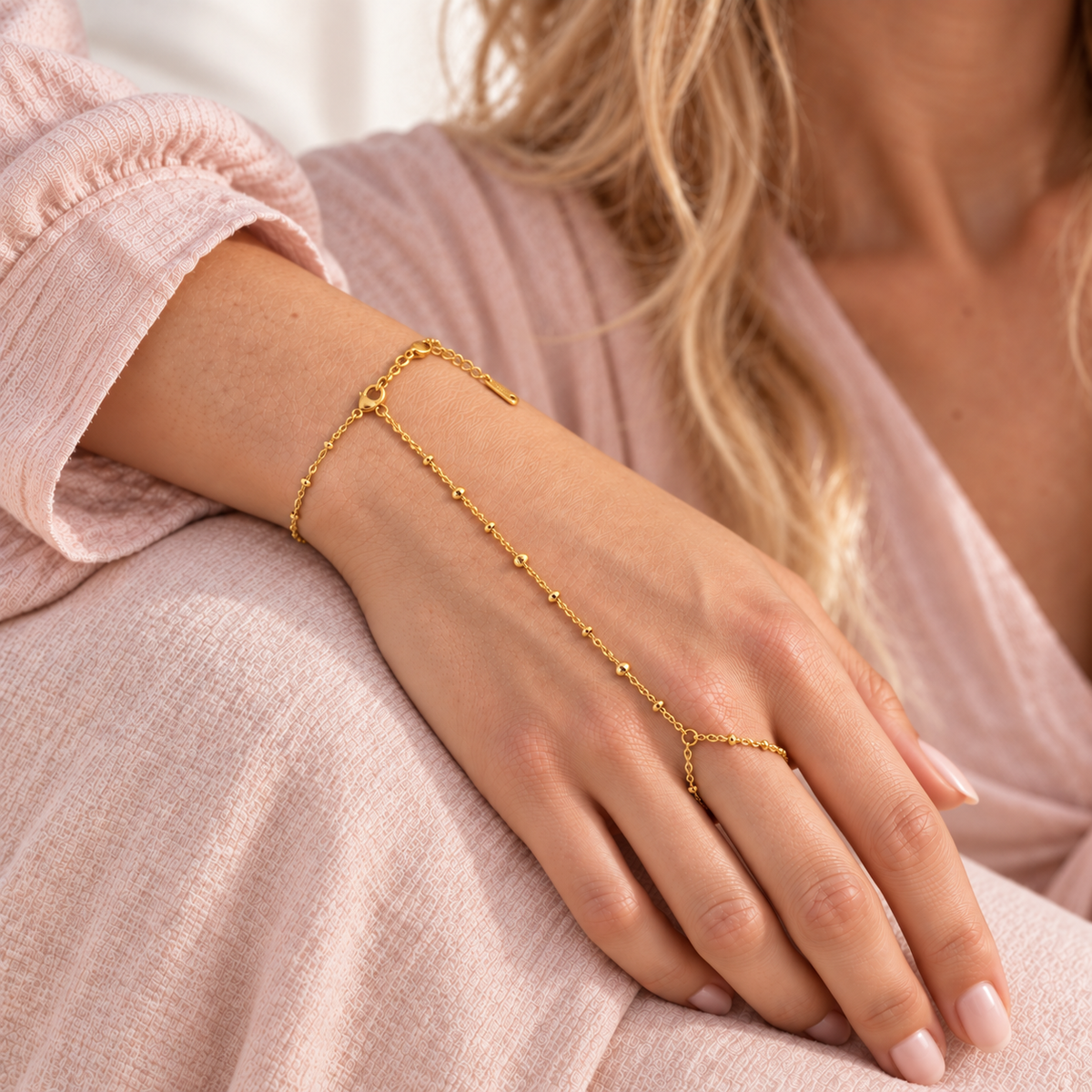 Orbit Bead Hand Chain