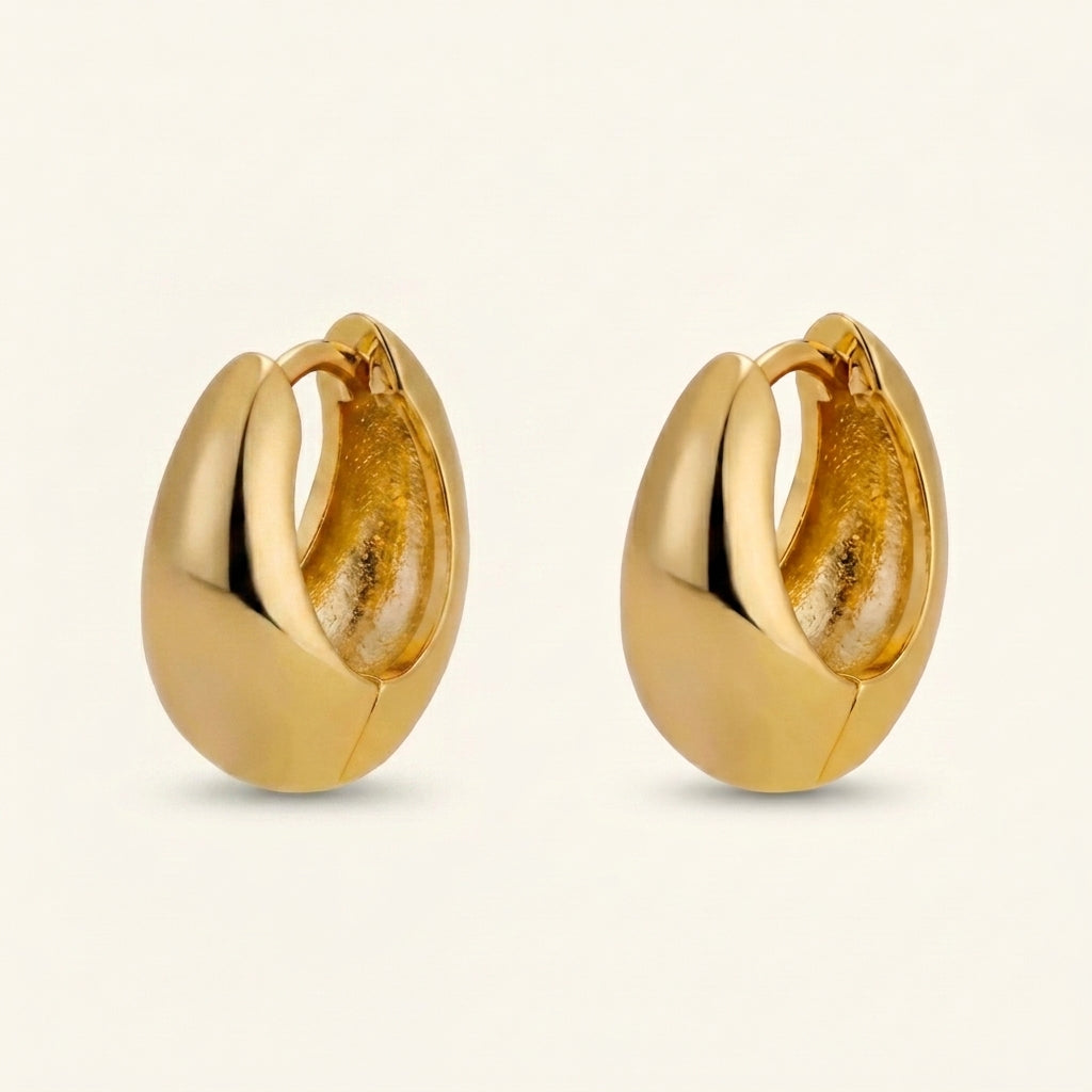Chunky Hoop Earrings