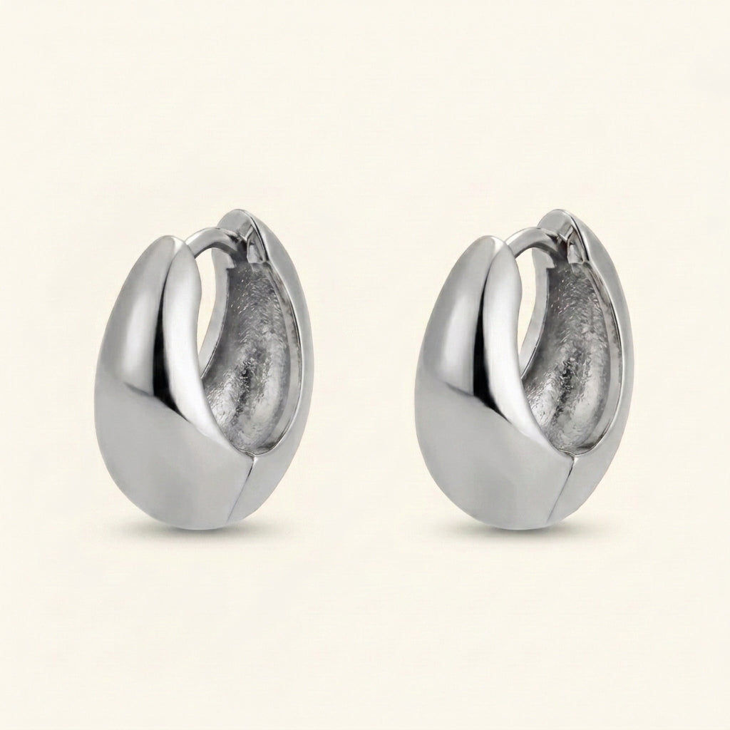 Chunky Hoop Earrings