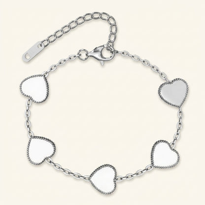 Armband Silberherz