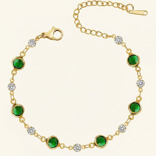 Armband Arizona Grüner Stein