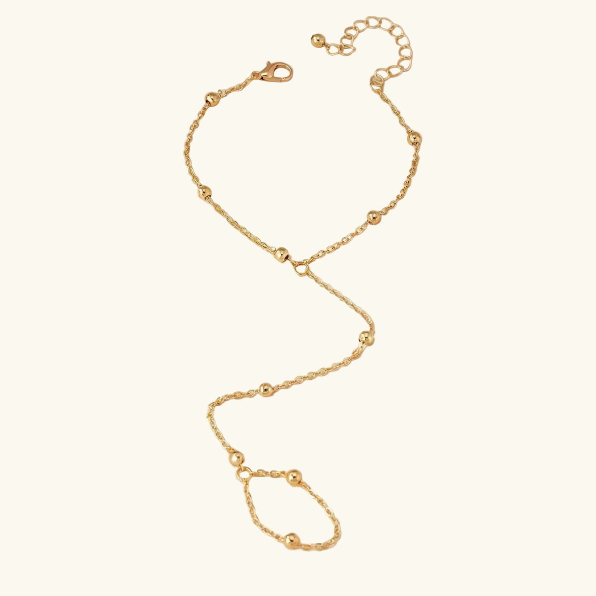 Perlebesat Trace-håndkæde