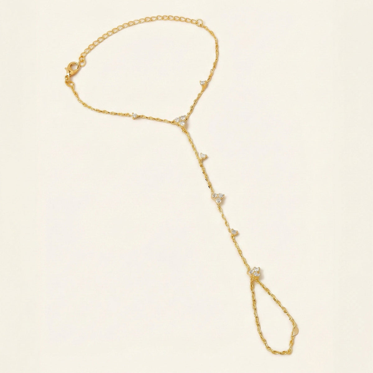 Veloria Crystal Hand Chain