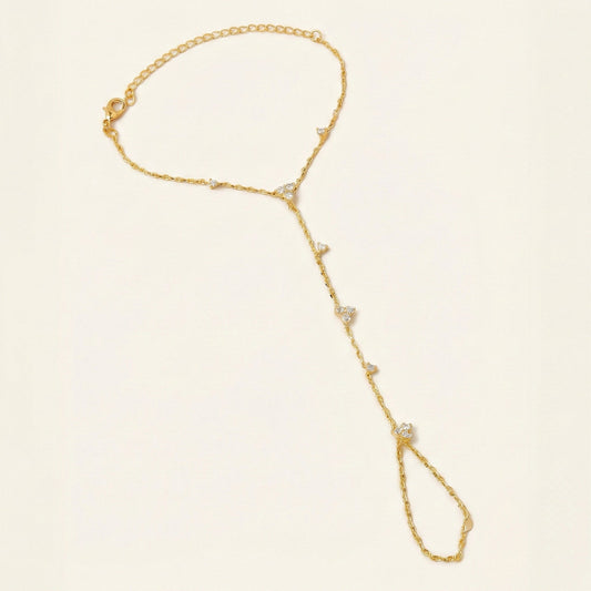 Veloria Crystal Hand Chain