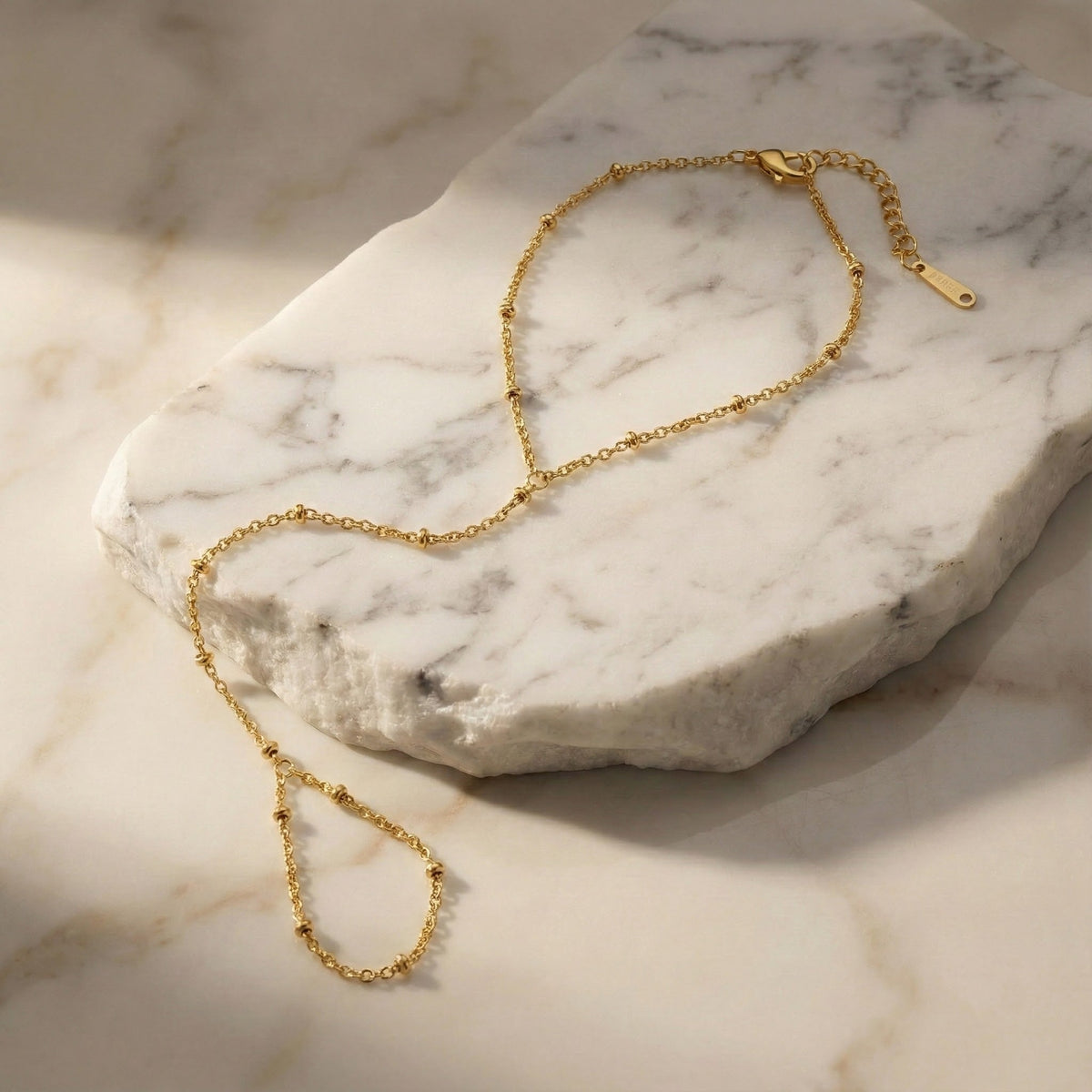 Satellite Bead Hand Chain