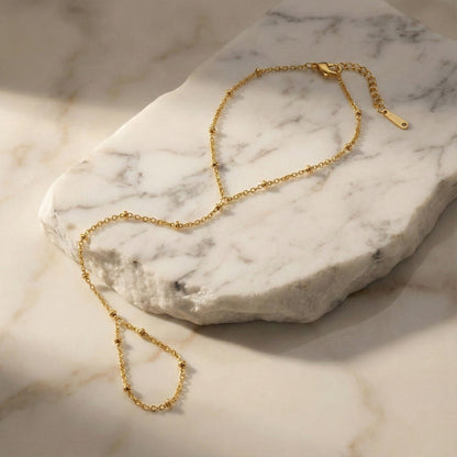 Satellite Bead Hand Chain