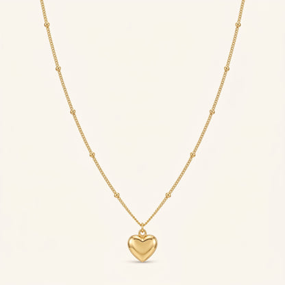 Puffy Heart Necklace