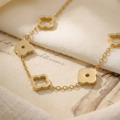Alternating Clover Bracelet
