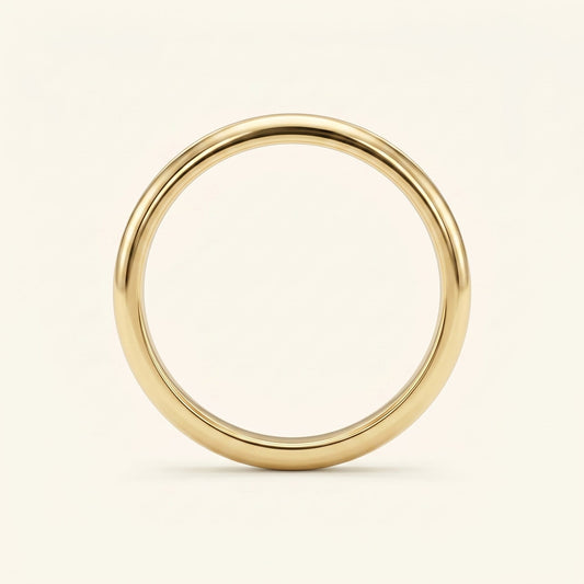 Smooth Dome Band Ring