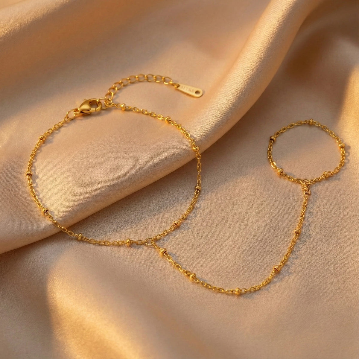 Orbit Bead Hand Chain