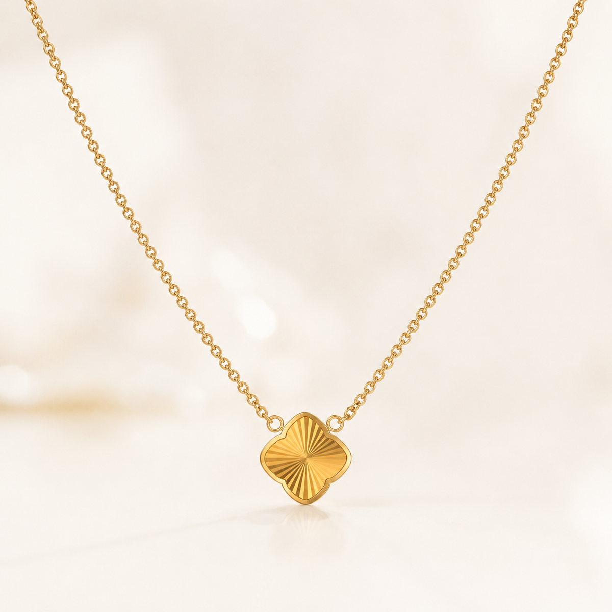 Radiant Rosette Necklace