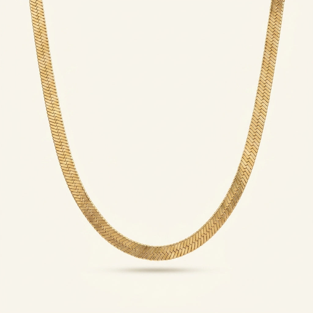 Herringbone Chain Necklace