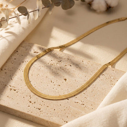 Herringbone Chain Necklace