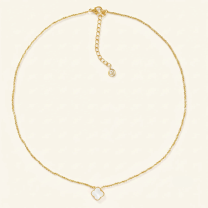Ivory Rosette Necklace