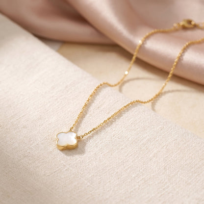 Ivory Rosette Necklace