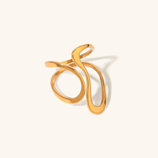 Sculpted Loop Ring