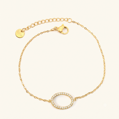 Crystal Circle Bracelet