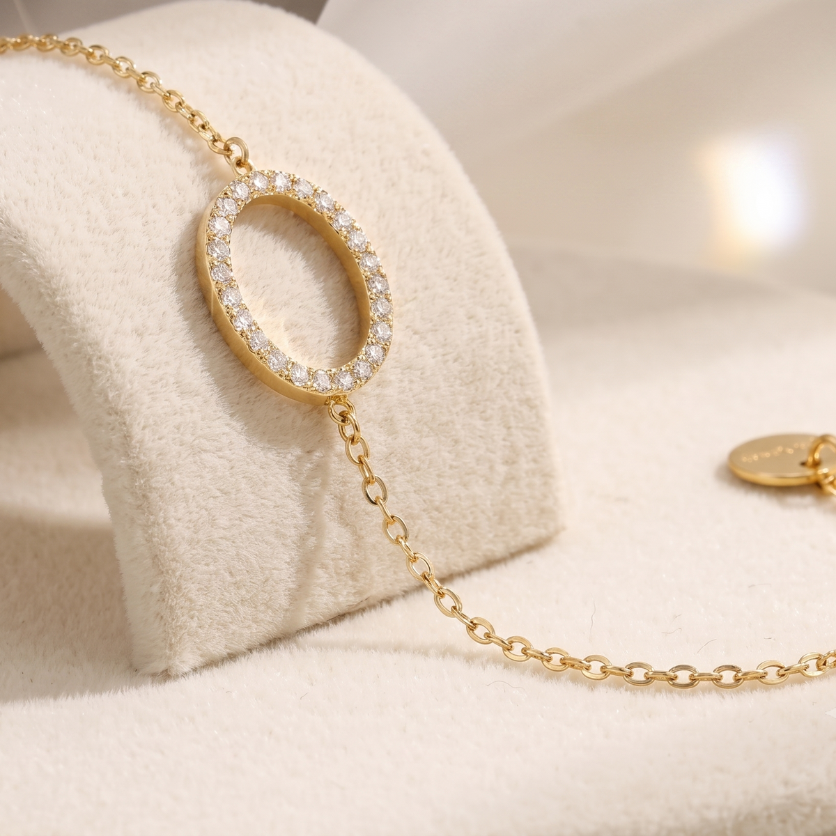 Crystal Circle Bracelet