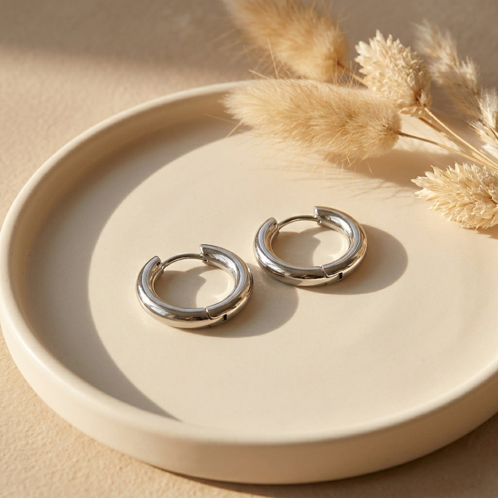 Everyday Clip Hoop Earrings