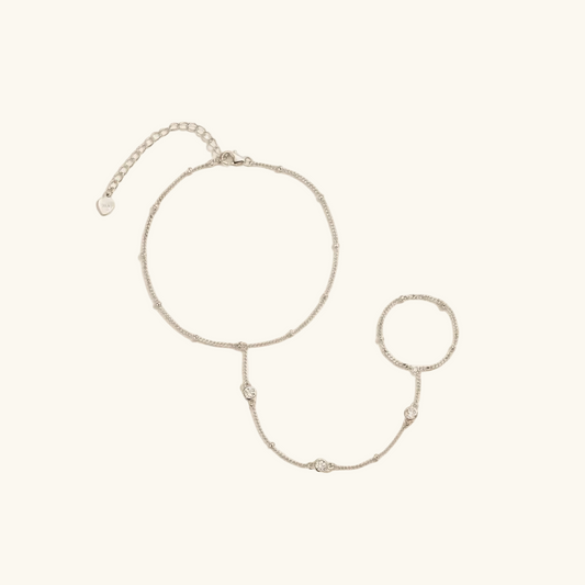 Crystal Line Hand Chain
