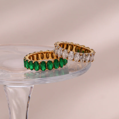 Oval Eternity Ring