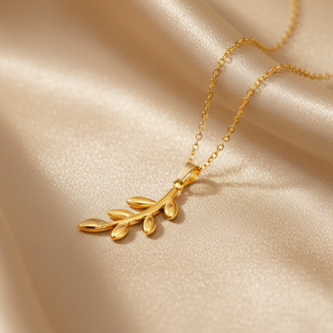 Olive Branch Necklace